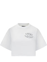 Crop Logo T-Shirt - Amiri | Lidia Shopping