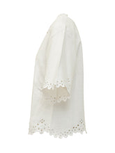 Top Shana con Scollo a V e Ricami Traforati - Abbigliamento Donna | Lidia Shopping