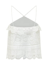 Prisha Sleeveless Top with Thin Straps - Collezione Happy Birthday | Lidia Shopping