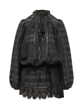 Short Embroidered Dress with Gathered Waist - Collezione Happy Birthday | Lidia Shopping