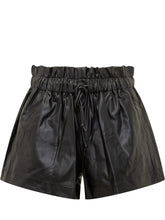 Naline Leather Drawstring Shorts - Collezione Happy Birthday | Lidia Shopping