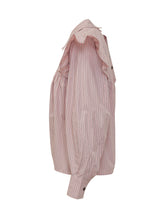 Blusa a Righe con Volant - Abbigliamento Donna | Lidia Shopping