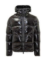 Glossy Hooded Puffer Jacket - Collezione Happy Birthday | Lidia Shopping