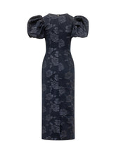 Midi Puff-Sleeve Dress - New Collection | Lidia Shopping