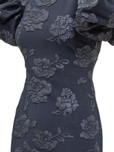 Midi Puff-Sleeve Dress - New Collection | Lidia Shopping