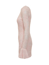 Mesh Mini Dress with Flared Sleeves - New Collection | Lidia Shopping