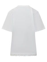 Oversized T-Shirt with Ruffle Hem - New Collection | Lidia Shopping