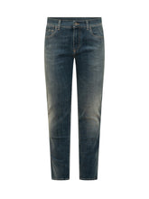 Jeans Cinque Tasche con Chiusura con Bottone - Abbigliamento Uomo | Lidia Shopping