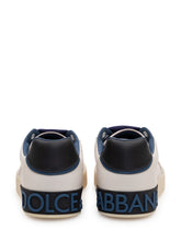 Low-Top Nappa Sneakers with Side Logo - Dolce & Gabbana | Lidia Shopping