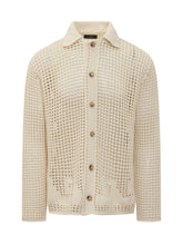 Open Knit Cardigan Shirt - Alanui | Lidia Shopping