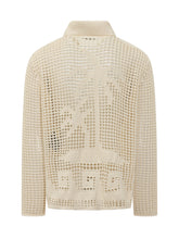 Open Knit Cardigan Shirt - Alanui | Lidia Shopping