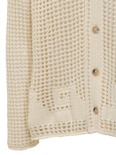 Open Knit Cardigan Shirt - Alanui | Lidia Shopping
