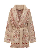 Cardigan Echoes Of Jacquard con Frange - Abbigliamento Donna | Lidia Shopping