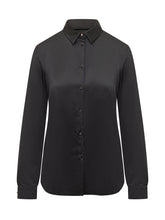 Long-Sleeve Satin Shirt - Emporio Armani | Lidia Shopping