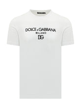 T-Shirt Girocollo con Logo Ricamato - Abbigliamento Uomo | Lidia Shopping