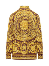 Baroque Formal Shirt In Fluid Fabric - New Collection | Lidia Shopping