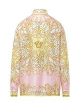 Baroque Formal Shirt In Fluid Fabric - New Collection | Lidia Shopping