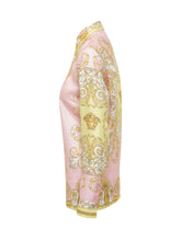 Baroque Formal Shirt In Fluid Fabric - New Collection | Lidia Shopping