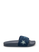 Denim Slide Sanda - Kids | Lidia Shopping