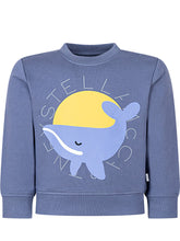 Sweatshirt with Whale Print and Crew Neck - Collezione Happy Birthday | Lidia Shopping
