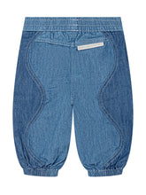 Pantaloni in Denim con Vita Elasticizzata e Polsini - Abbigliamento Bambini | Lidia Shopping