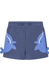 Bermuda in Jersey con Stampa Balena - Abbigliamento Bambini | Lidia Shopping