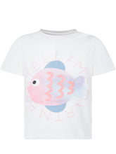 T-shirt con Stampa Pesce e Girocollo - Abbigliamento Bambini | Lidia Shopping