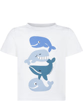 T-shirt con Stampa Balene e Girocollo - Abbigliamento Bambini | Lidia Shopping