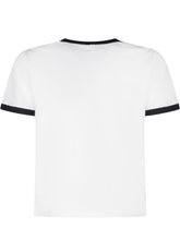 T-shirt con Profili a Contrasto e Logo Frontale - Abbigliamento Bambini | Lidia Shopping