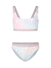 Completo Bikini con Stampa Multicolor e Logo - Abbigliamento Bambini | Lidia Shopping