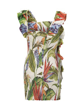 Abito Mini Floreale con Spalline Ampie - Abbigliamento Donna | Lidia Shopping