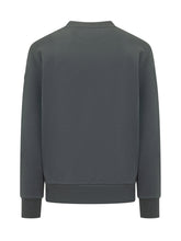 Felpa girocollo con logo a contrasto - Abbigliamento Uomo | Lidia Shopping