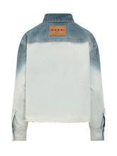 Camicia Denim con Tasche Applicate e Sfumatura - Abbigliamento Donna | Lidia Shopping