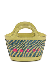 Borsa Tropicalia Micro con Manico Integrato e Logo Ricamato - Borse A Mano Donna | Lidia Shopping