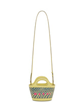 Borsa Tropicalia Micro con Manico Integrato e Logo Ricamato - Borse A Mano Donna | Lidia Shopping