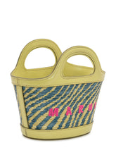 Borsa Tropicalia Micro con Manico Integrato e Logo Ricamato - Borse A Mano Donna | Lidia Shopping