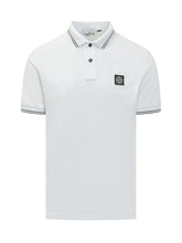 Short Sleeve Polo Shirt with Contrast Details. - Men | Lidia Shopping