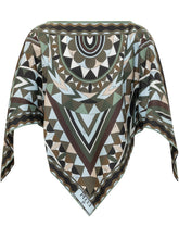 Blusa con Stampa Geometrica e Fondo Asimmetrico - Abbigliamento Donna | Lidia Shopping