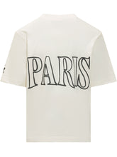 Boxy Fit T-shirt with Front Print - Ami Alexandre Mattiussi | Lidia Shopping