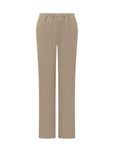 Pantaloni a Gamba Dritta con Fascia Elastica - Abbigliamento Donna | Lidia Shopping