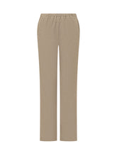 Pantaloni a Gamba Dritta con Fascia Elastica - Abbigliamento Donna | Lidia Shopping