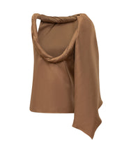 Top Monospalla con Collo Intrecciato e Drappeggio - Abbigliamento Donna | Lidia Shopping