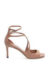 Leather Sandal with Ankle Strap - Jimmy Choo | Lidia Shopping