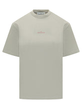 T-Shirt con Logo Ricamato e Girocollo - Abbigliamento Uomo | Lidia Shopping