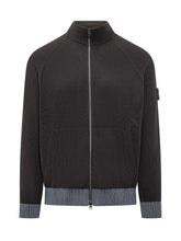 Zipped Knit Cardigan With High Neck - Men | Lidia Shopping