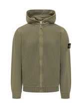 Green Cotton Zip-Up Hoodie - Collezione Happy Birthday | Lidia Shopping