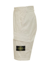 Cargo Bermuda Shorts with Patch Pockets - Men | Lidia Shopping