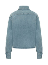 Camicia in Denim con Tasca Applicata - 7 For All Mankind | Lidia Shopping