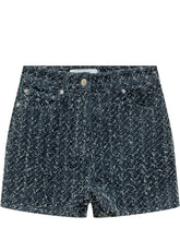 Valentin Marble-Effect Denim Shorts - Iro | Lidia Shopping