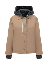 Hooded Jacket with Buttons - Herno | Lidia Shopping
